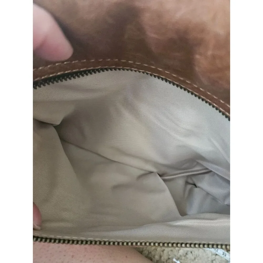 Maxon collection brown Italian leather purse